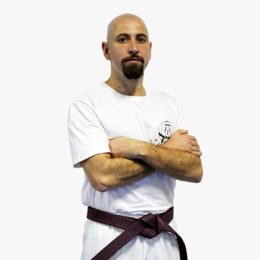 Foto de Rafael Assebel, instrutor de Krav Maga